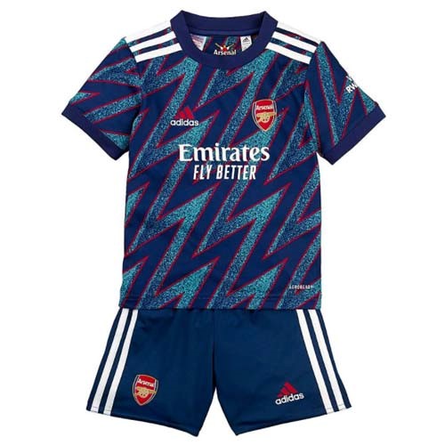 Ausweichtrikot Arsenal Kinder 2021-2022 Günstige Fußballtrikots